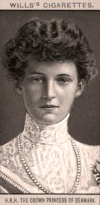 H.R.H Die Kronprinzessin von Dänemark von WD and HO Wills