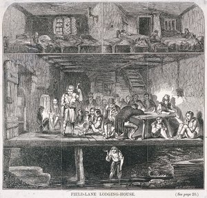 Field Lane Obdachlosenheim, London von WG Mason