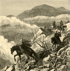 Der Abstieg vom Mount Washington