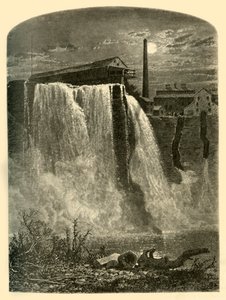 Westseite, obere Wasserfälle des Genesee