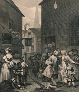 Zeiten des Tages - Mittag, 1870 von WH Worthington