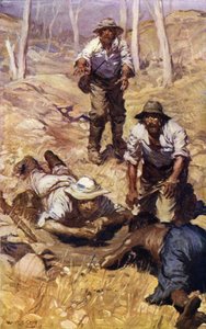 Kapitän Grey und seine Gruppe finden Wasser von W.R.S. (after) Stott