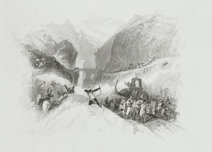 Hannibal überquert die Alpen