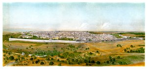 Panorama von Jerusalem, um 1870