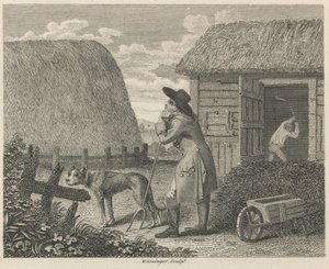 Der Gerstenhaufen und der Misthaufen von W. Grainger