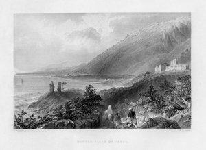 Das Schlachtfeld von Issus, Türkei, 1841 von W. H. Capone