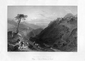 Dorf Eden, 1841 von W. H. Capone