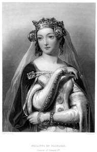 Philippa von Hennegau, Königin Gemahlin von Edward III