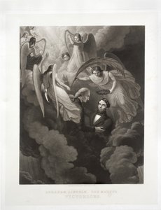 Abraham Lincoln, Der Märtyrer, Sieger, graviert von John Sartain (1808-97), ca. 1866 von W. H. Hermans