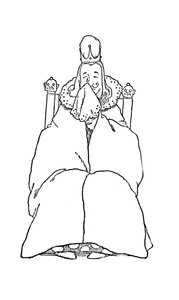 Und er weinte wie ein Kind, ca. 1930 von William Heath Robinson