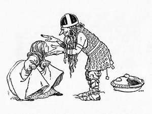 Ich werde dich selbst zur Frau nehmen, um 1930 von William Heath Robinson