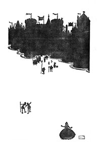 Zwei Gauner, die sich Weber nannten, erschienen, ca. 1930 von William Heath Robinson