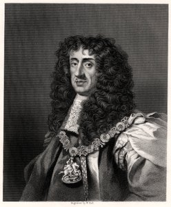 Karl II., König von Großbritannien und Irland, 19. Jahrhundert von W. Holl