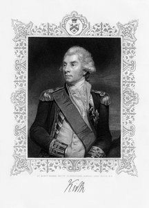 George Keith Elphinstone, 1. Viscount Keith, britischer Admiral, 19. Jahrhundert von W. Holl