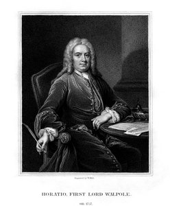 Horatio Walpole, 1. Baron Walpole von Wolterton, englischer Diplomat und Politiker, 1831 von W. Holl