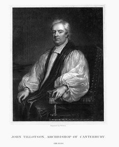 John Tillotson, Erzbischof von Canterbury, 1832 von W. Holl