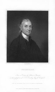 Joseph Priestley, englischer Chemiker und presbyterianischer Pfarrer von W. Holl