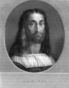 Marcantonio Raimondi, italienischer Kupferstecher, 1836