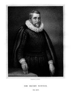 Sir Henry Wotton, englischer Autor und Diplomat (1824)