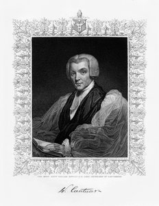 William Howley, Erzbischof von Canterbury, 19. Jahrhundert von W. Holl