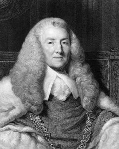 William Murray, 1. Earl of Mansfield, britischer Richter und Politiker des 18. Jahrhunderts, 1836