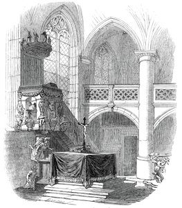 Kapelle in Kalenberg - nach der Zeichnung Seiner Königlichen Hoheit Prinz Albert von W. J. Linton