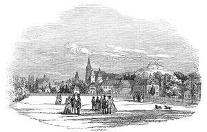 Coburg - nach der Zeichnung Seiner Königlichen Hoheit Prinz Albert (1845) von W. J. Linton