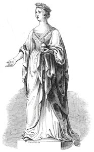 Marmorstatue Ihrer Majestät in der Royal Exchange (1845) von W. J. Linton
