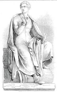 Thorwaldsens Statue von Lord Byron (1845)