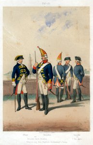 Deutsche Militäruniformen, 1740-1786, 19. Jahrhundert