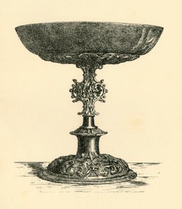 Silberne Tazza, frühes 17. Jahrhundert, 1881