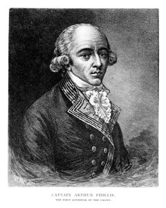 Arthur Phillip, britischer Admiral und Kolonialgouverneur, 1886