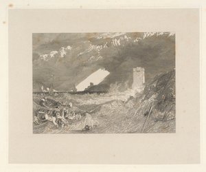 Eingang zum Hafen von Fowey, Cornwall von W. R. Smith