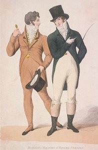 Morgen-Spazier- und Reitkleider, ca. 1810