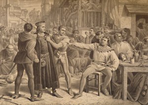Lord Saye und Sele vor Jack Cade gebracht, 1886