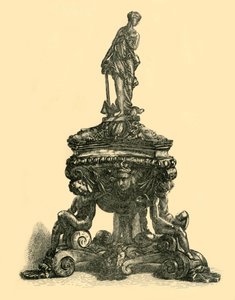 Bronze-Tintenfass, Mitte bis Ende des 16. Jahrhunderts