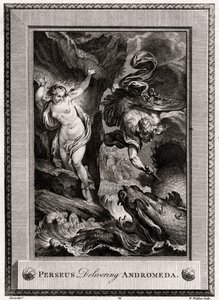 Perseus befreit Andromeda von W. Walker