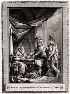 Telemachus erhält Informationen über den Handel von Tyros, 1775