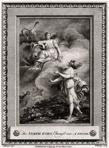 Die Nymphe Echo, in einen Klang verwandelt, 1774