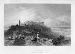Jaffa, das antike Joppa, Palästina Israel, 1841