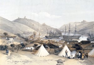 Balaklava in Richtung Meer, 1855