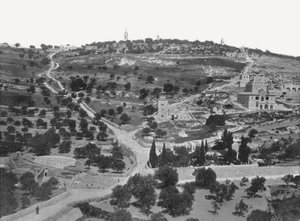 Ölberg, Jerusalem, Palästina