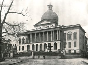Das Massachusetts State House, Boston, USA, 1895 von W and S Ltd