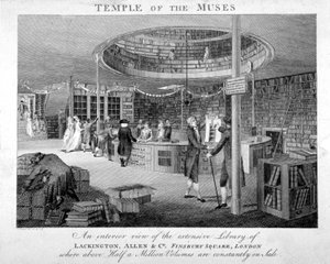 Buchhandlung Temple of the Muses am Finsbury Square, London