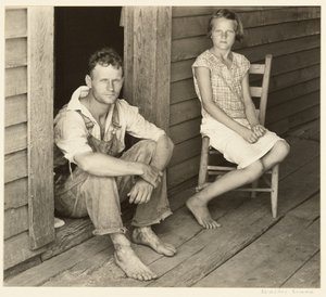 Floyd und Lucille Burroughs, Hale County, Alabama
