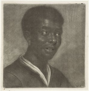 Kopf eines schwarzen Mannes, ca. 1660-70 von Wallerant Vaillant