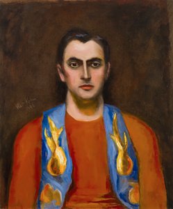 Goldener und blauer Bolero von Walt Kuhn