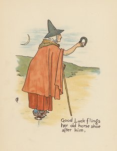 Illustration für Legends for Lionel von Walter Crane (Farblithografie) von Walter (after) Crane