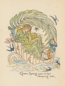 Illustration für Legends for Lionel von Walter Crane von Walter (after) Crane