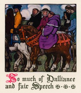 Chaucer: Die Geschichte der Frau von Bath von Walter Appleton Clark